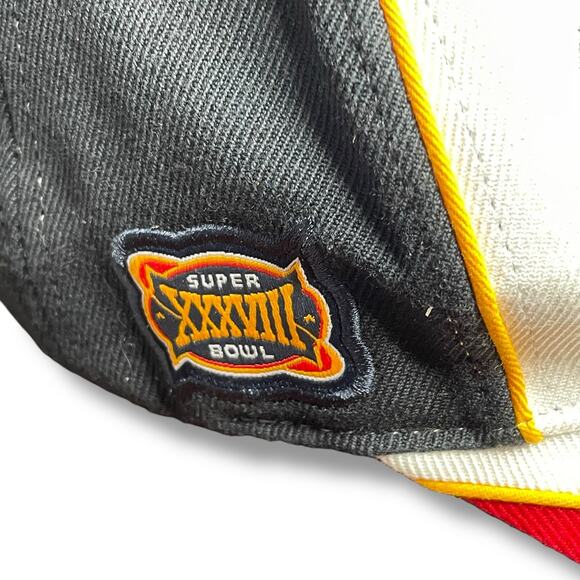 Reebok New England Patriots Hat Cap Super Bowl XXXVIII 38 Champions NFL Football - Picture 4 of 12